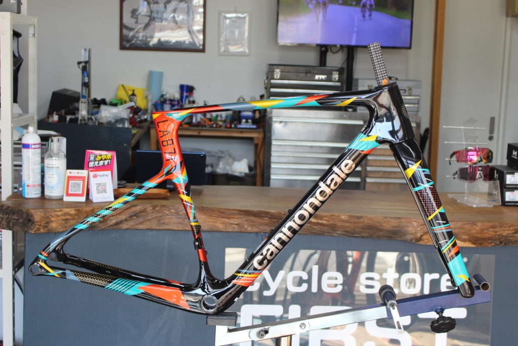 cannondale SUPERSIX EVO LAB71 フレーム交換にて納車させていただき