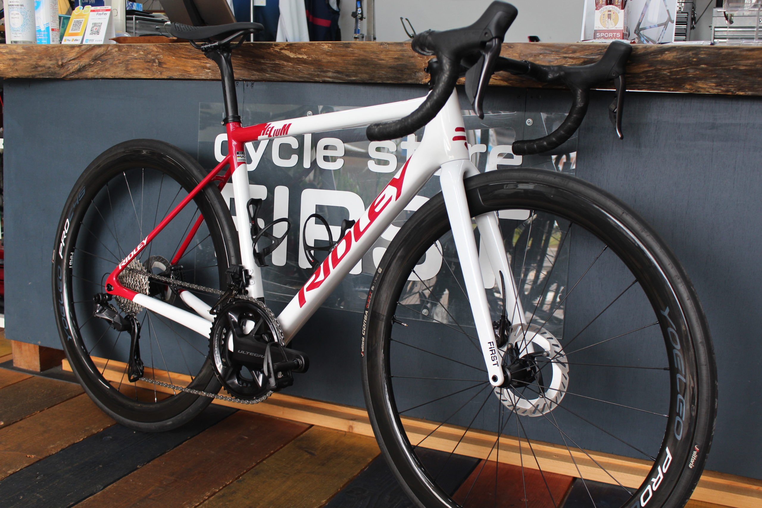 RIDLEY HELIUMを組立＆納車させていただきました！ | サイクルストア